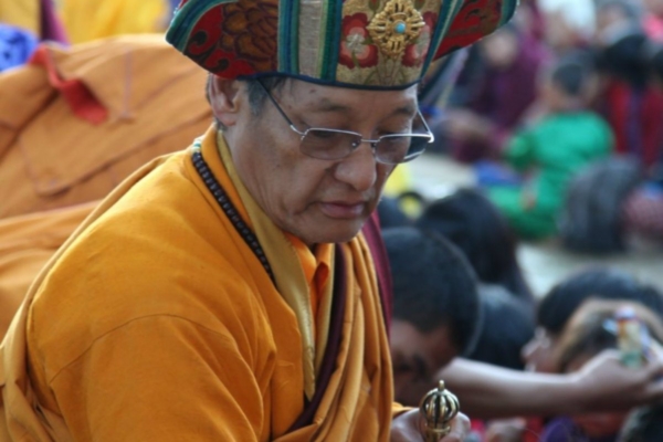 Gangteng rinpotše õpetab Umbusil ehtsat budistlikku tantrat