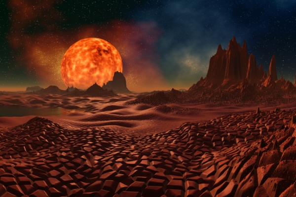 Astronoomid avastasid: kaugel planeedil sajab öösel rauda