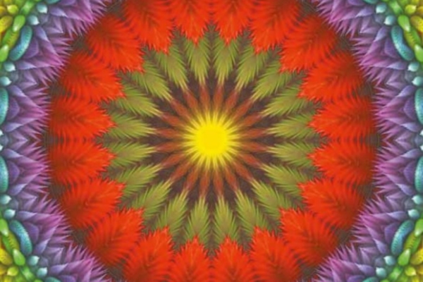 Maagiline mandala kannab universumi jumalikku väge ja aitab jõuda sisemiste teadmisteni