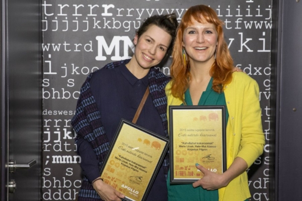 Kirjastuse Pilgrim viljakas aasta: Kahvliahvi kokaraamat, kirjanduskonkurss BestSeller, Adik Levin, Katrin Saali Saul ja Lea Dali Lion