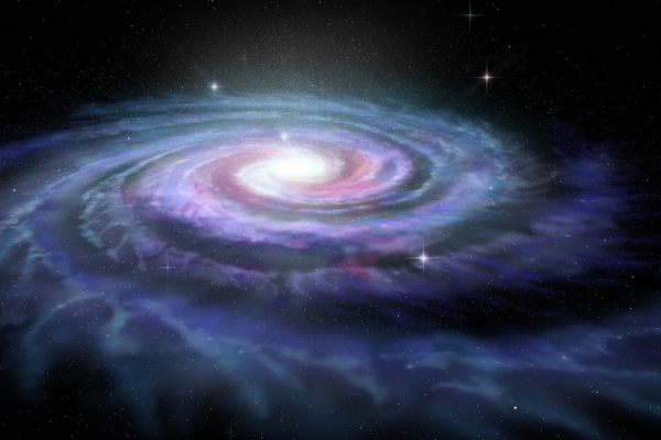 Galaktikate kokkupõrge lõi Linnutee keskele lati